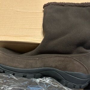 Lands' End Dark Brown Women's Winter Boots-Size 9